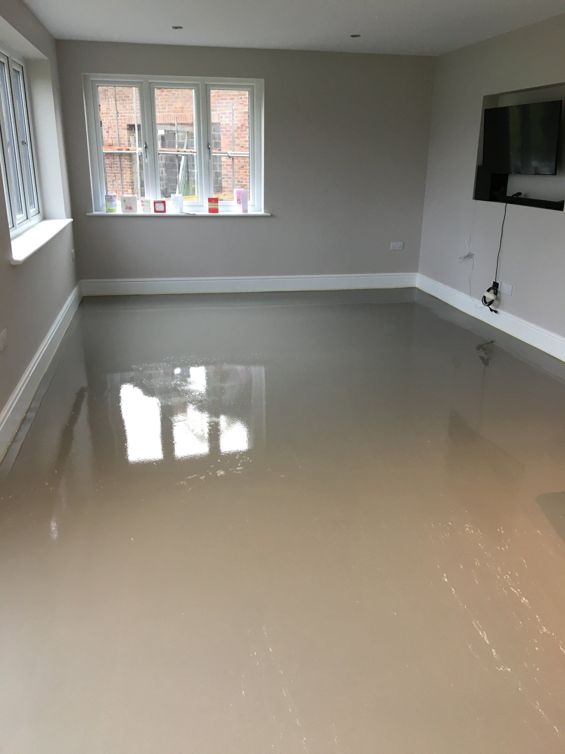 glossy flooring in a house