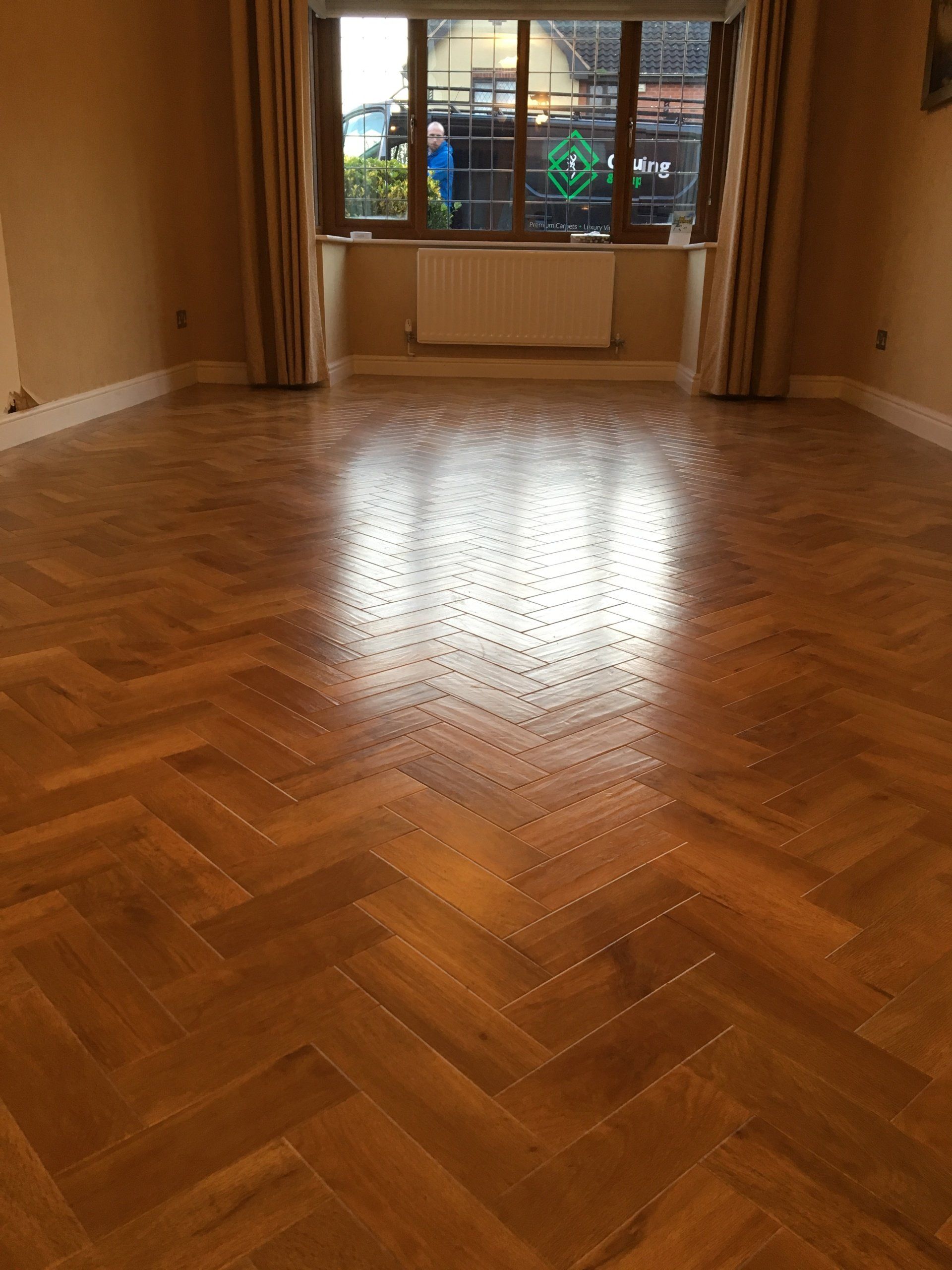 wood flooring in a house