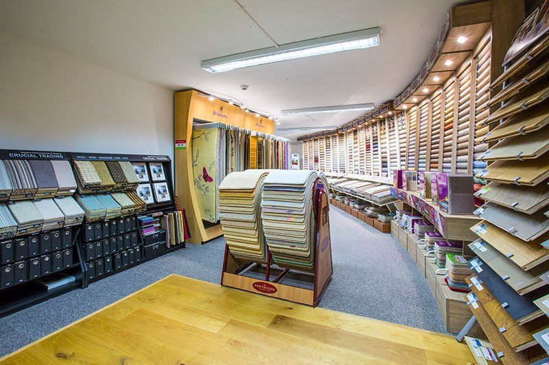 Showroom at  County flooring & supplies