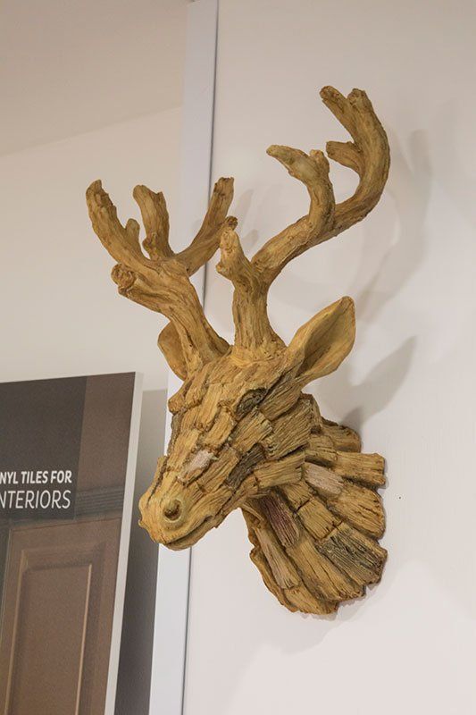 County flooring & supplies stag head