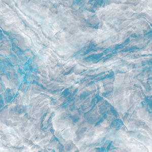 A close up of a blue and white marble texture.
