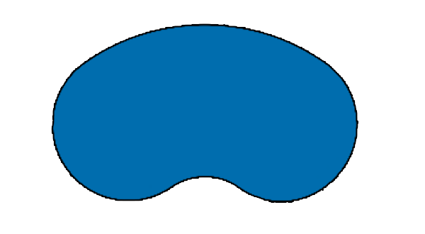 Crescent Pool Shape