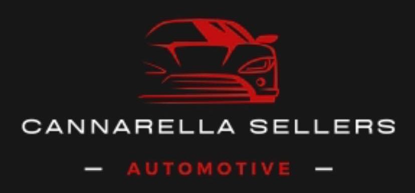 Un logo nero e rosso per i venditori di cannarella nel settore automobilistico