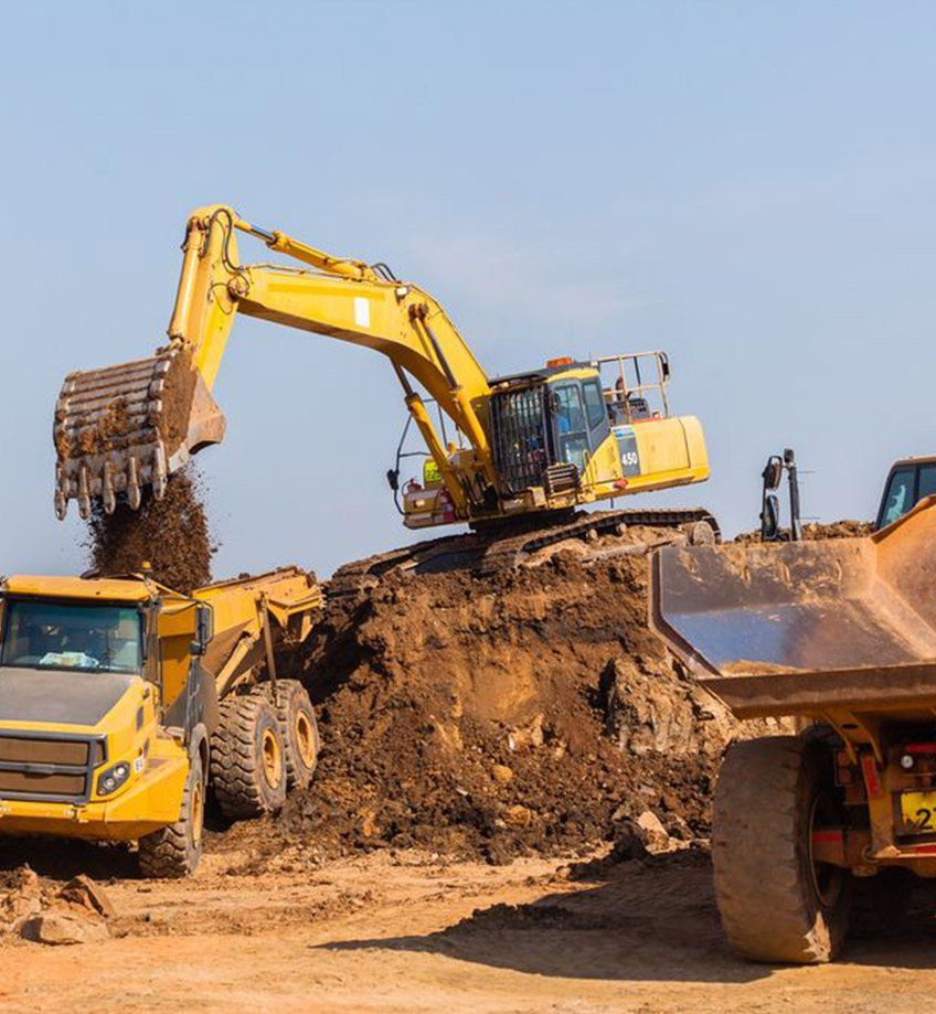 Construction Earthworks Excavator — Excavation in Bowral, NSW