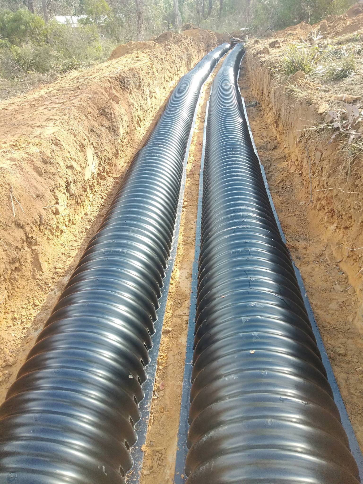 Concrete Drainage Pipe — Excavation in Moss Vale, NSW