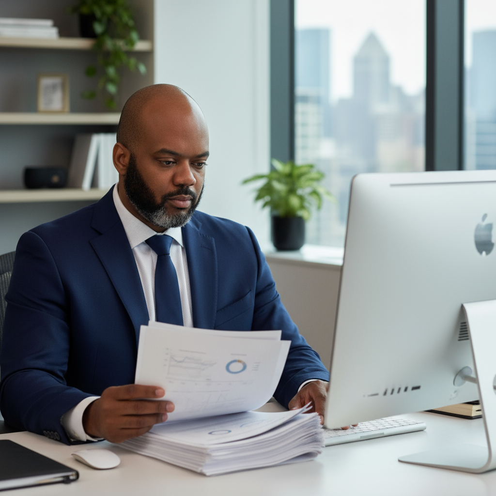 contract litigation attorneys reviewing document