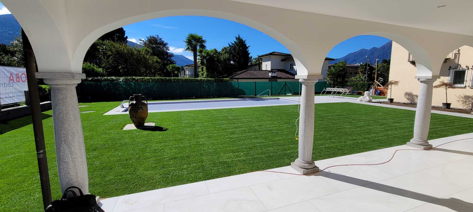 Posa prato precoltivato