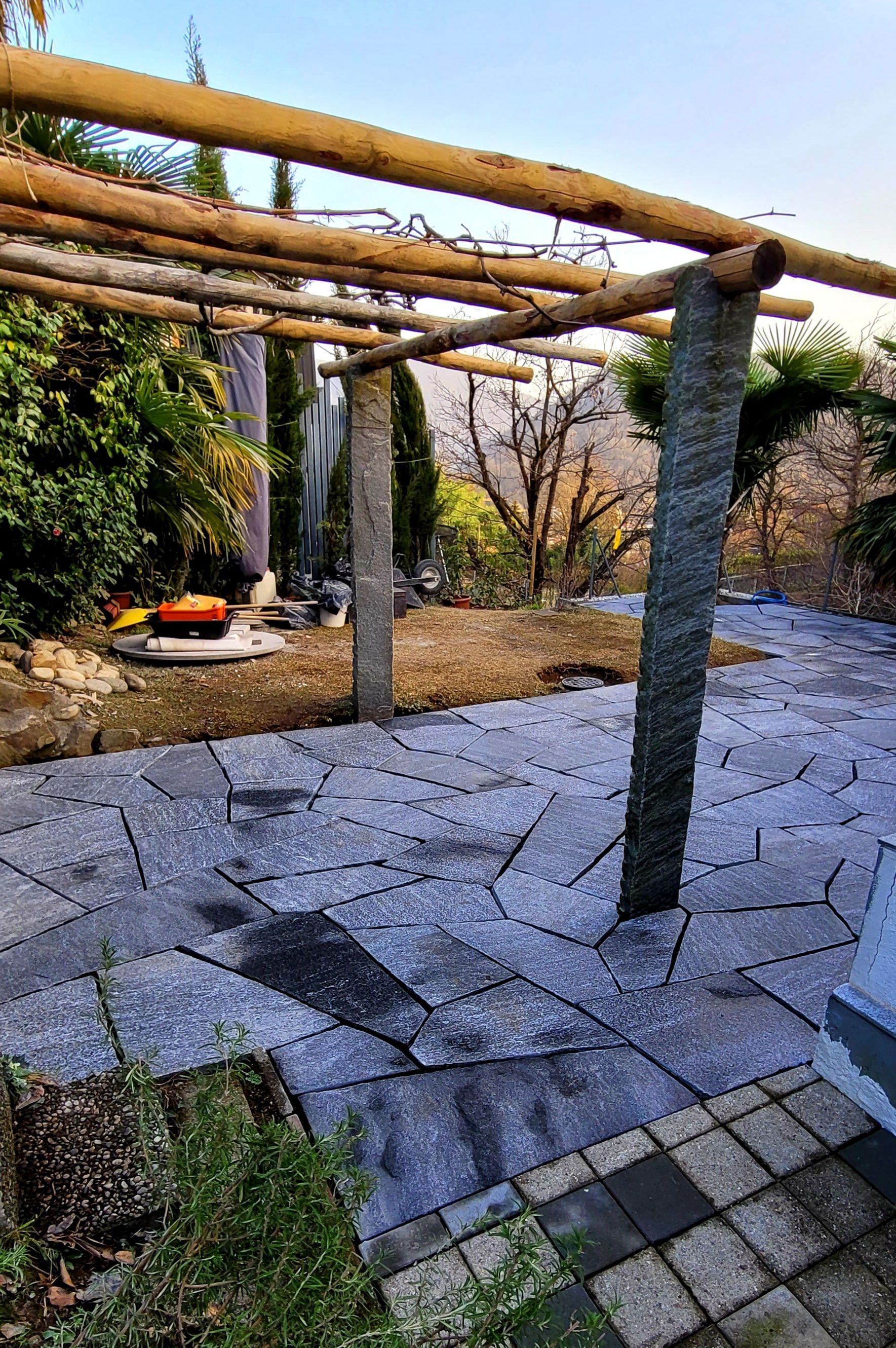 Costruzione in pietra naturale