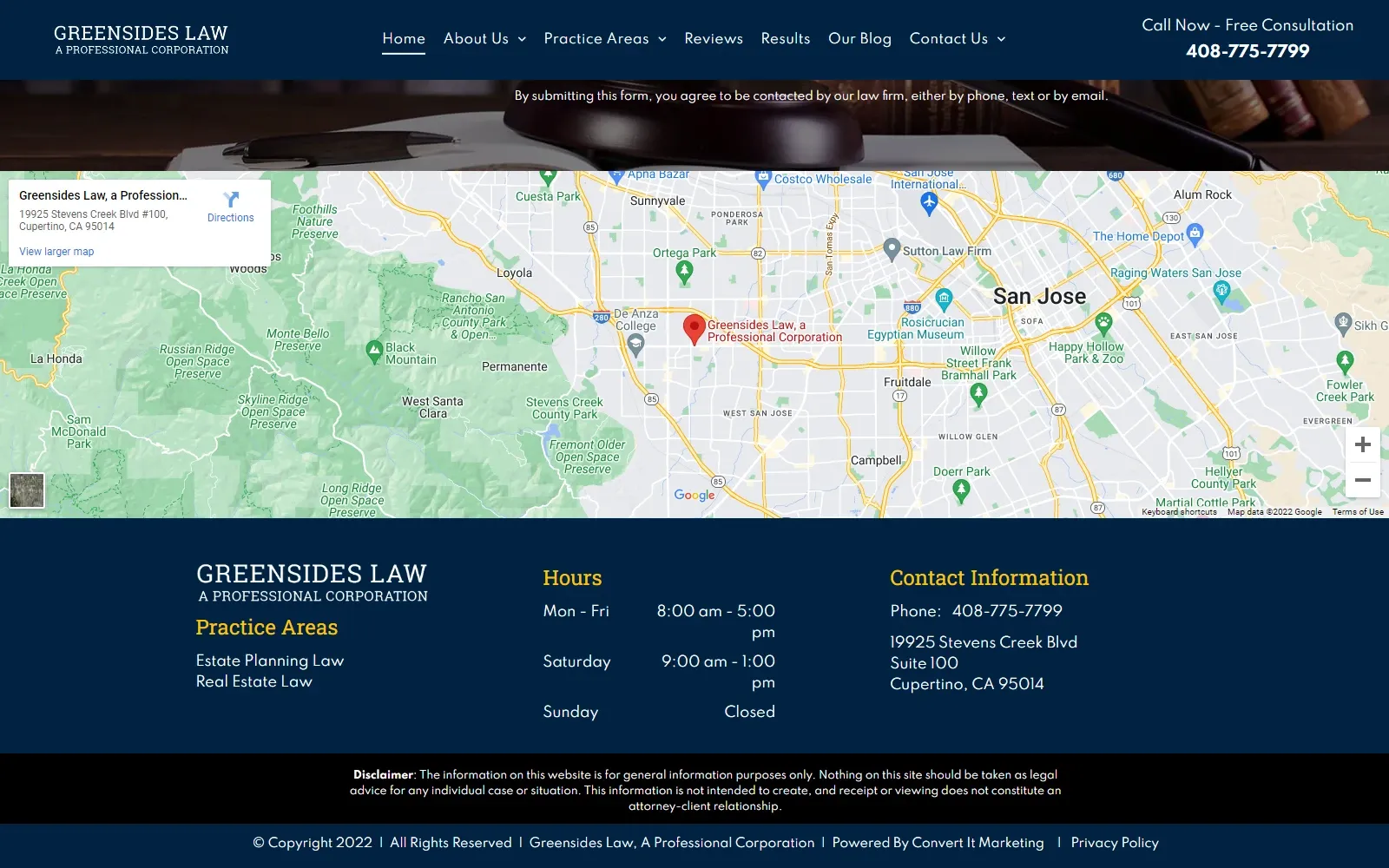 Estate Planning Website Preview