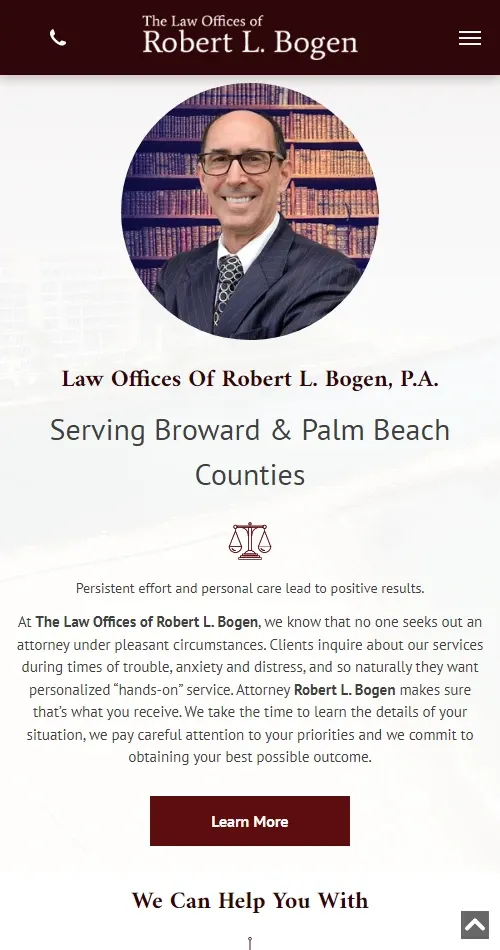 Family Law Website Preview