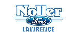 Noller Ford Lawrence blue-and-white dealership logo