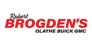 Robert Brogden’s Olathe Buick GMC logo in red, black, and gray