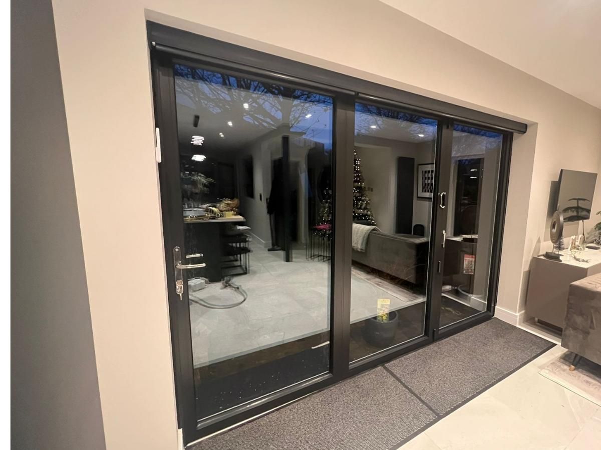 Spray Maestro after UPVC bi-fold door spraying in Mapperley, Nottingham