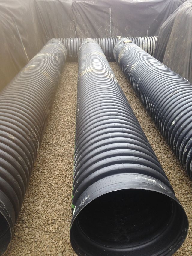 Big Sewer Pipes — Cranesville, PA — Brandon C. Kennedy Construction & Excavating