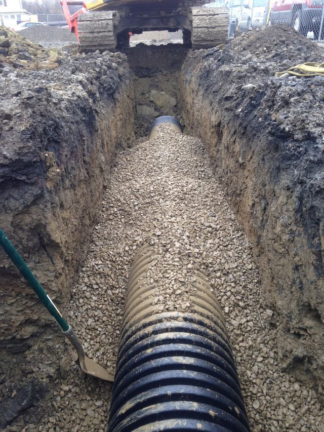 Putting Gravel — Cranesville, PA — Brandon C. Kennedy Construction & Excavating