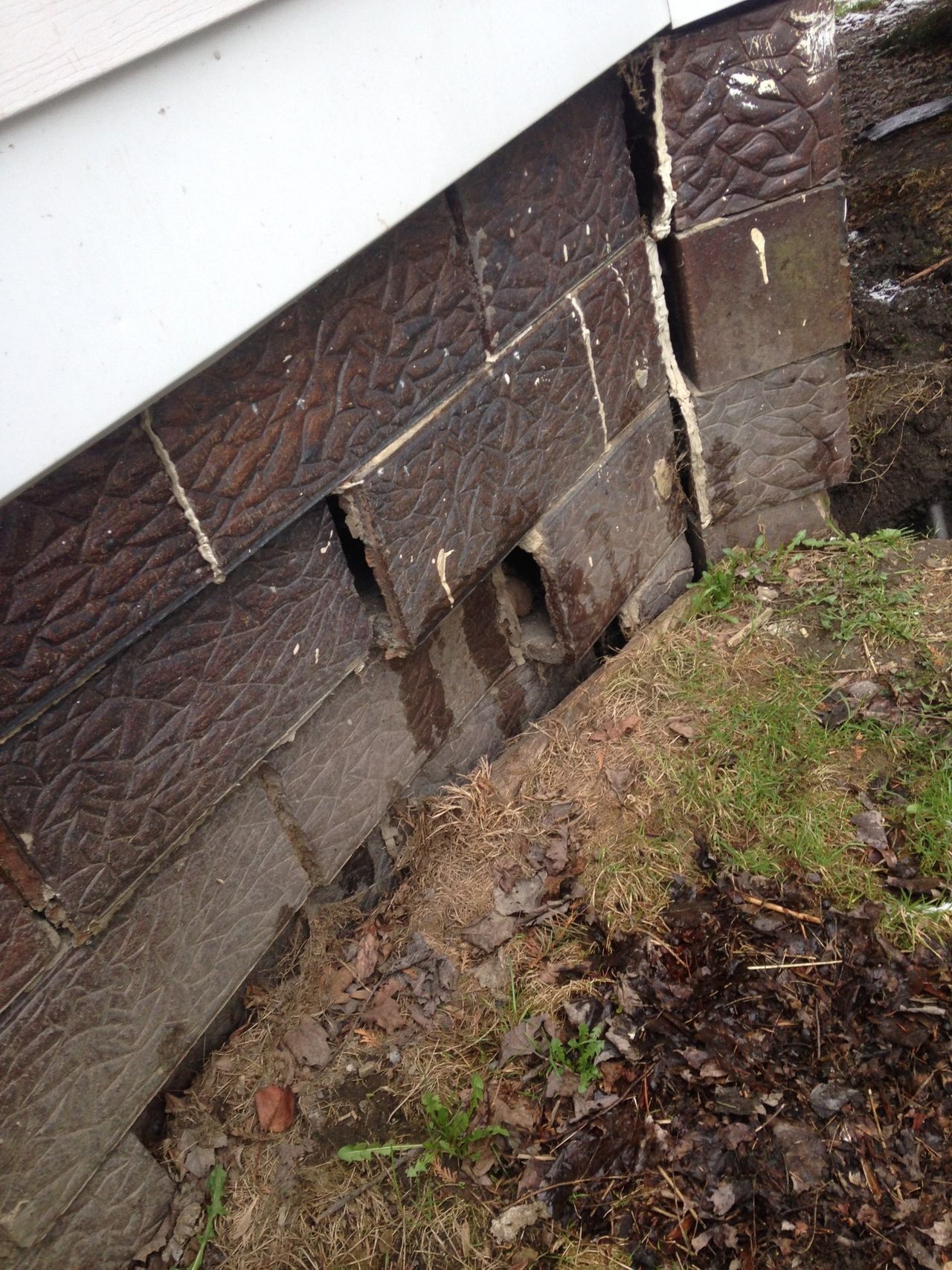 Cracks On Foundation — Cranesville, PA — Brandon C. Kennedy Construction & Excavating