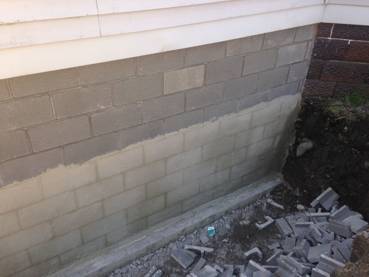 After Foundation Repair — Cranesville, PA — Brandon C. Kennedy Construction & Excavating