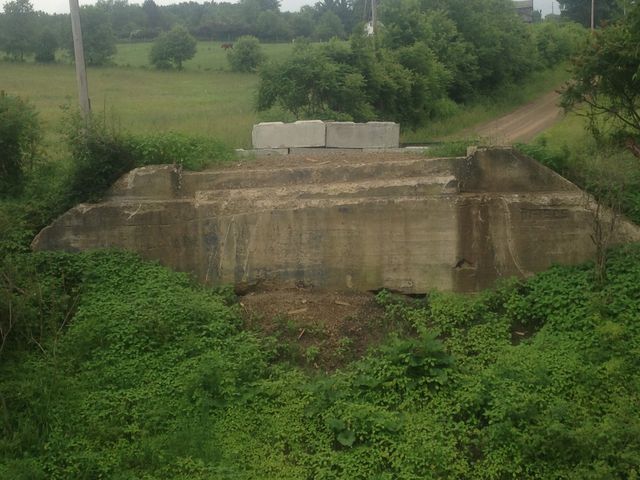 Stone Bridge Foundation — Cranesville, PA — Brandon C. Kennedy Construction & Excavating