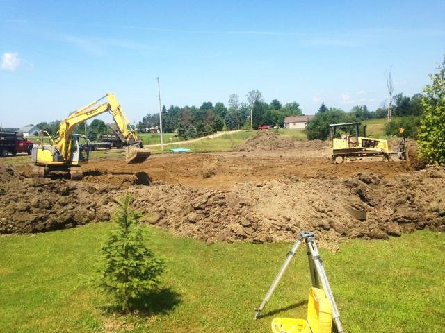 Commercial Excavation — Cranesville, PA — Brandon C. Kennedy Construction & Excavating