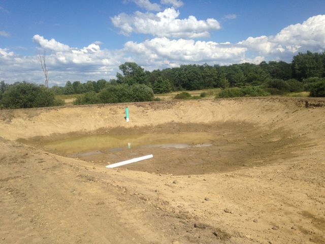 Excavation Site — Cranesville, PA — Brandon C. Kennedy Construction & Excavating
