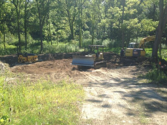 Men Working — Cranesville, PA — Brandon C. Kennedy Construction & Excavating