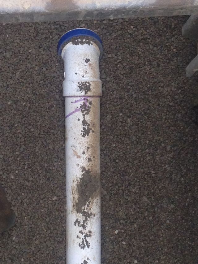 White Sewer Pipe — Cranesville, PA — Brandon C. Kennedy Construction & Excavating