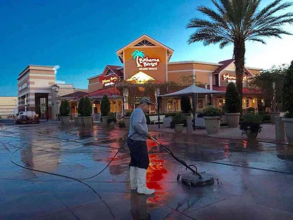 Quarterly Servicing at Westfield Mall — Commercial Roof Pressure Washing Services in Tampa Bay, FL