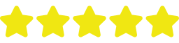 Five yellow stars in a row.