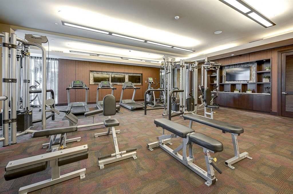 Cityplace Heights Gym and Fitness Room Apartments with indoor gym for rent Dallas, TX