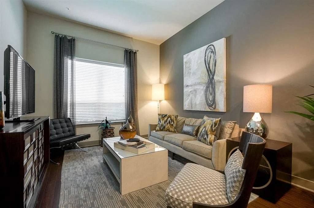 Cityplace Heights Entertainment and Seating Room
