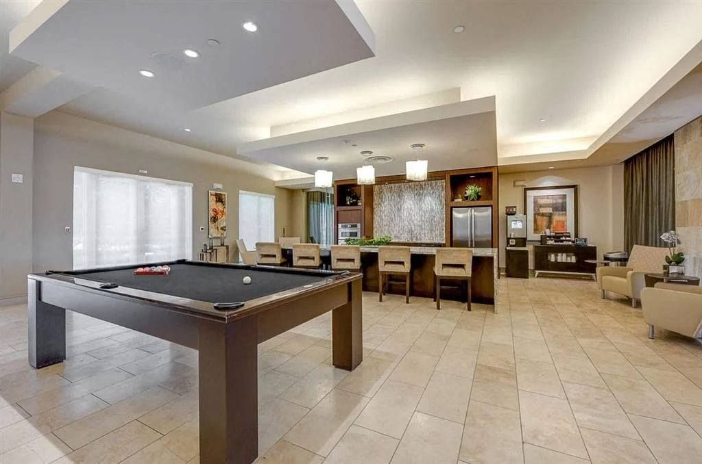 Cityplace Heights Gaming Room and Recreation Area Downtown Dallas Apartment