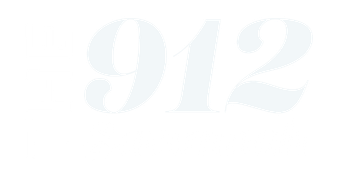 The 912 Savannah Logo White