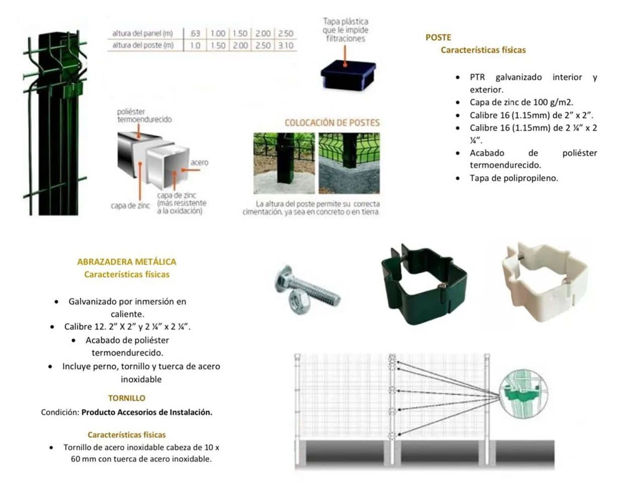REJA DE ACERO A R STEEL