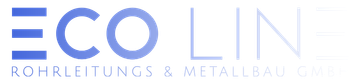 The logo for eco line rohrleitungs & metallbau gmbh