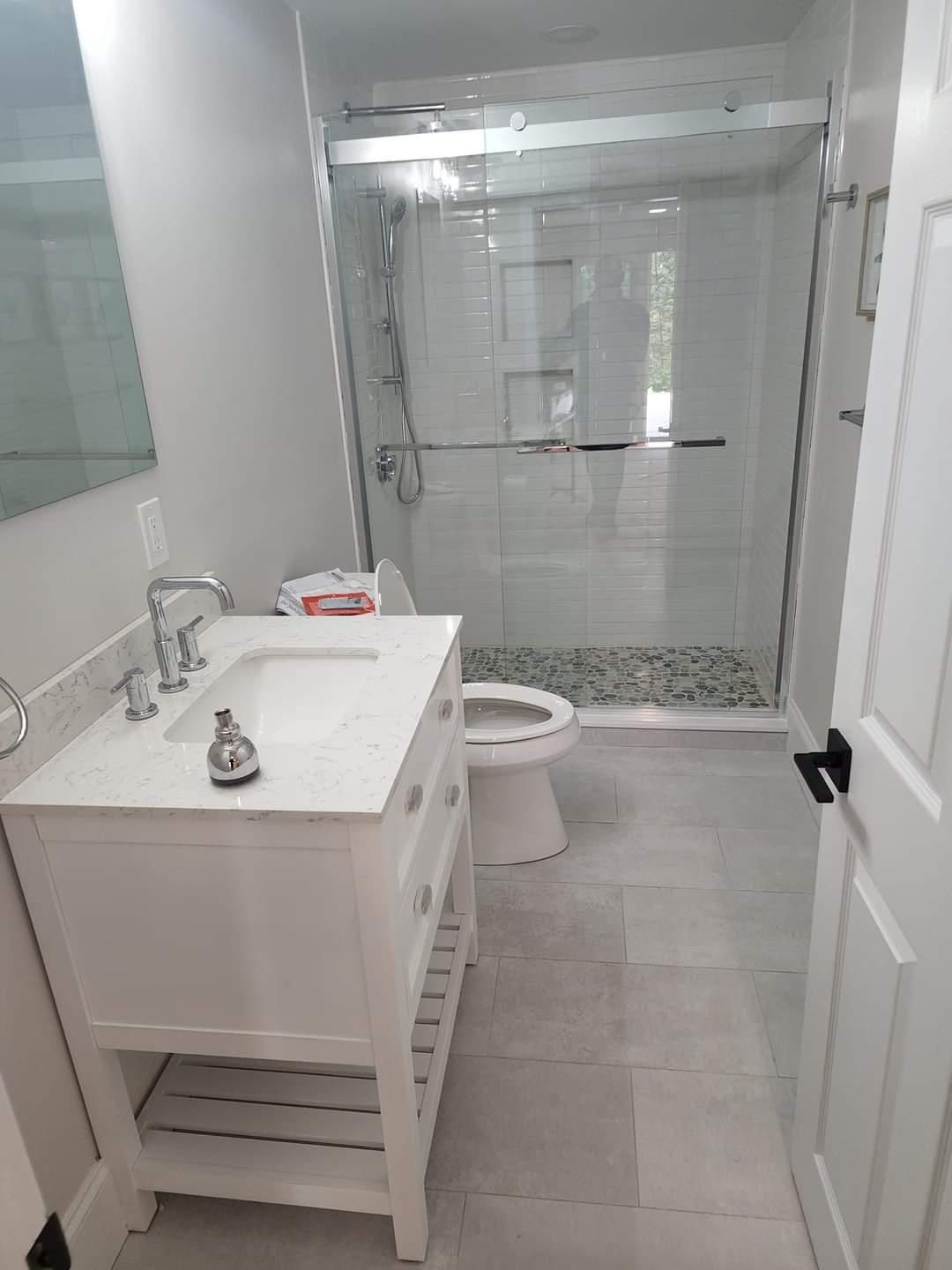 Stylish Bathroom - Hyannis, MA - Cape Cod Pro Builders and Remodeling