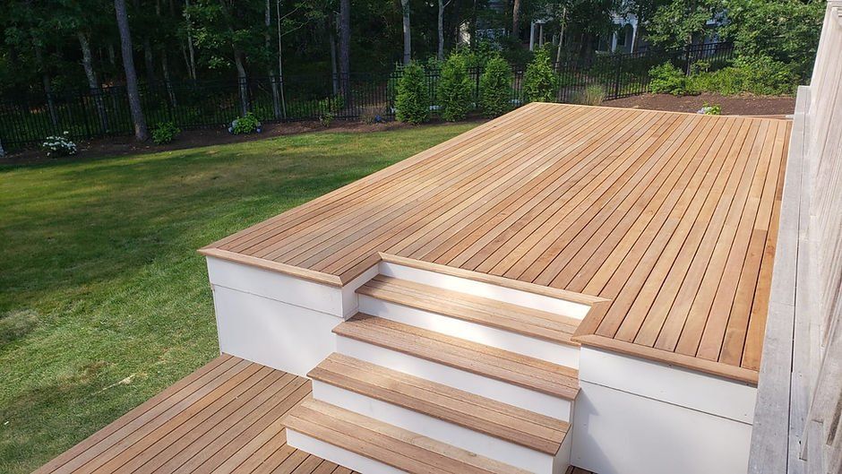 Elegant Hard Wood Deck - Hyannis, MA - Cape Cod Pro Builders and Remodeling