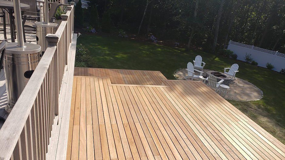 Hard Wood Deck - Hyannis, MA - Cape Cod Pro Builders and Remodeling