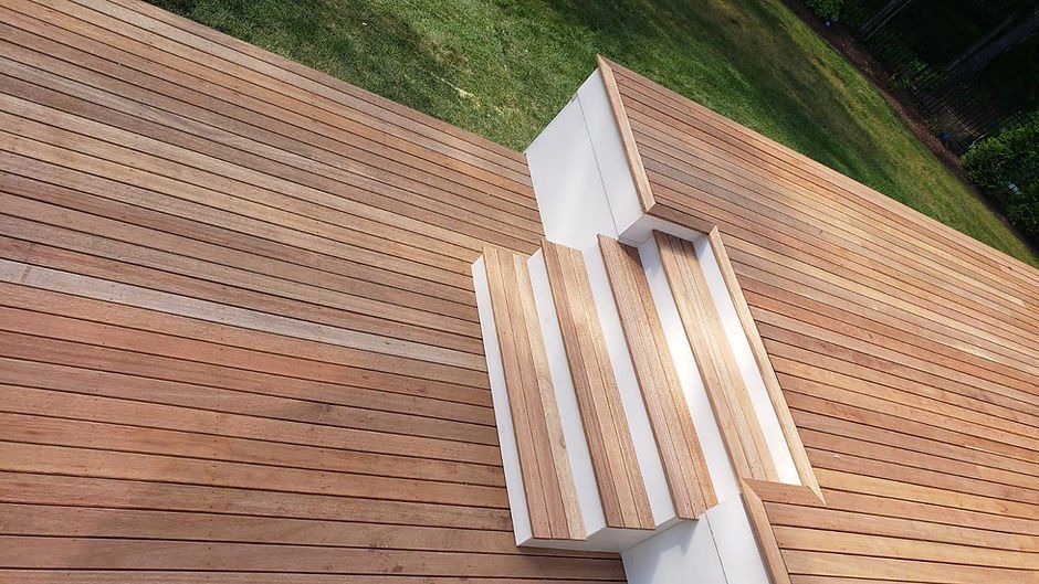 Wood Deck Right Side - Hyannis, MA - Cape Cod Pro Builders and Remodeling