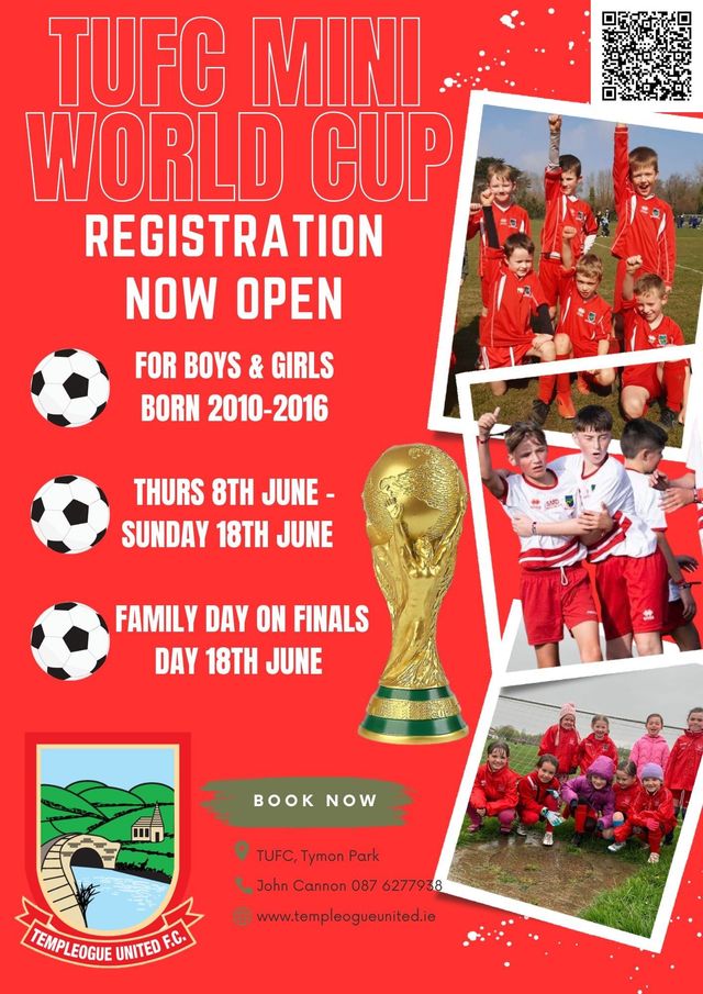 Templeogue United Football Club - Mini World Cup