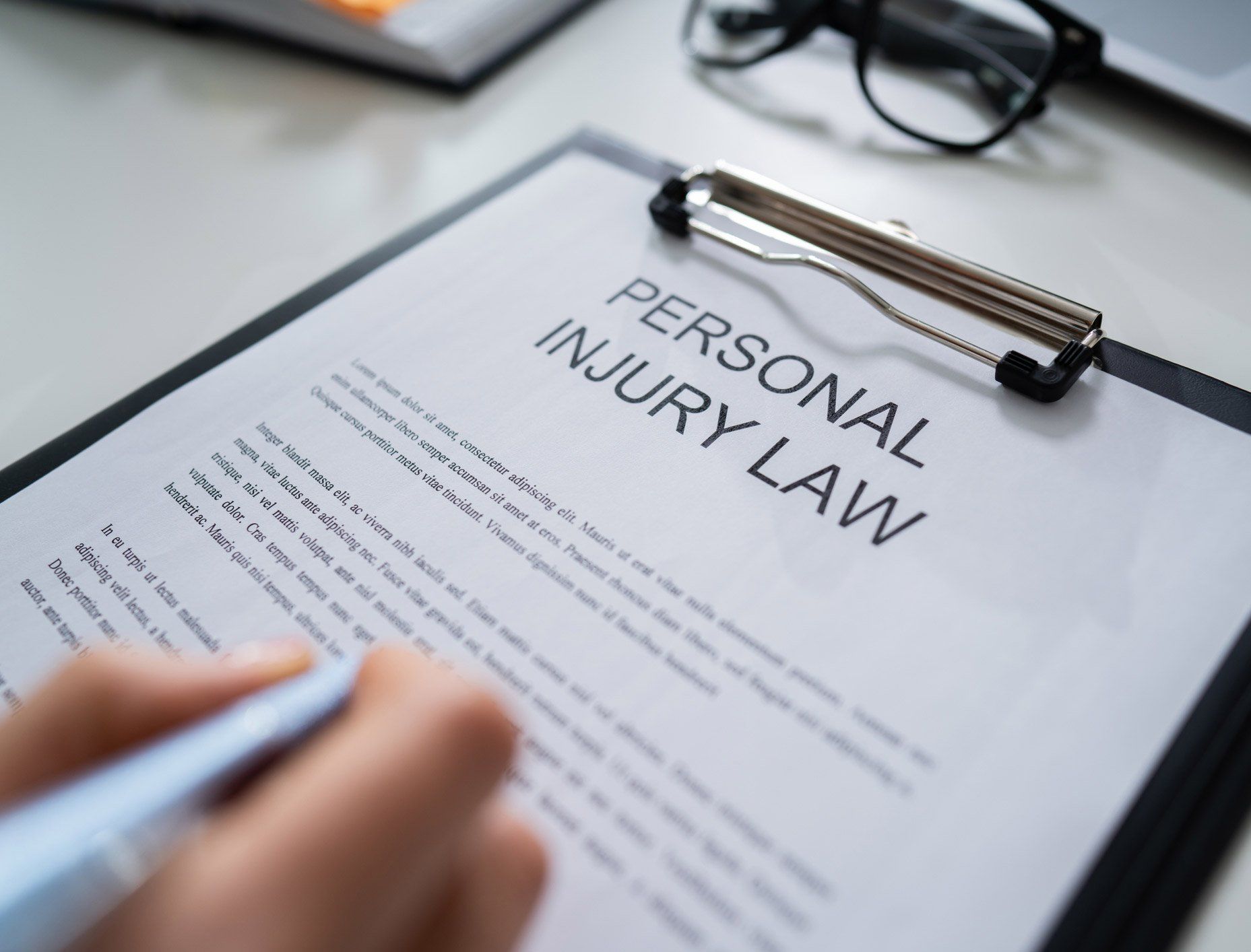 Personal Injury Law Paper — Goshen, NY — Owen Law Firm PLLC