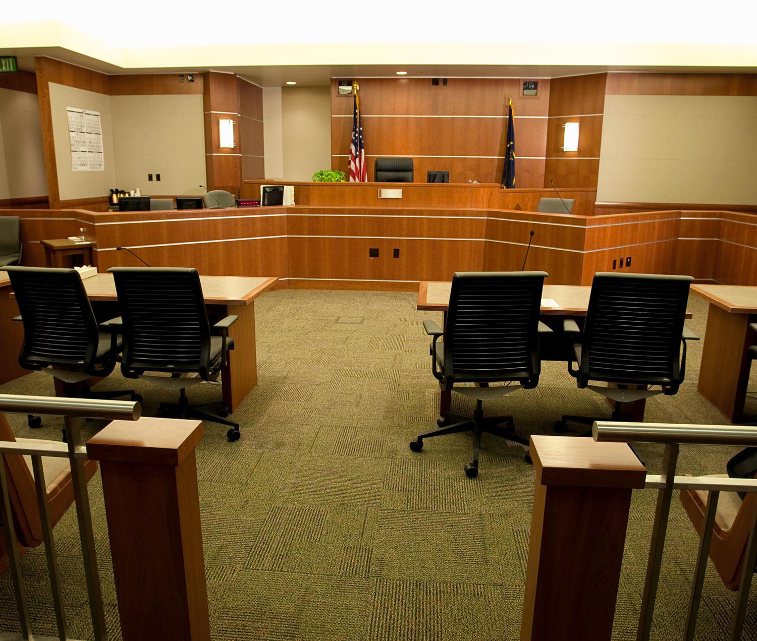 Modern Courtroom — Goshen, NY — Owen Law Firm PLLC