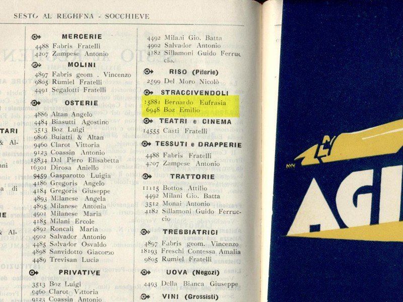 Elenco straccivendoli