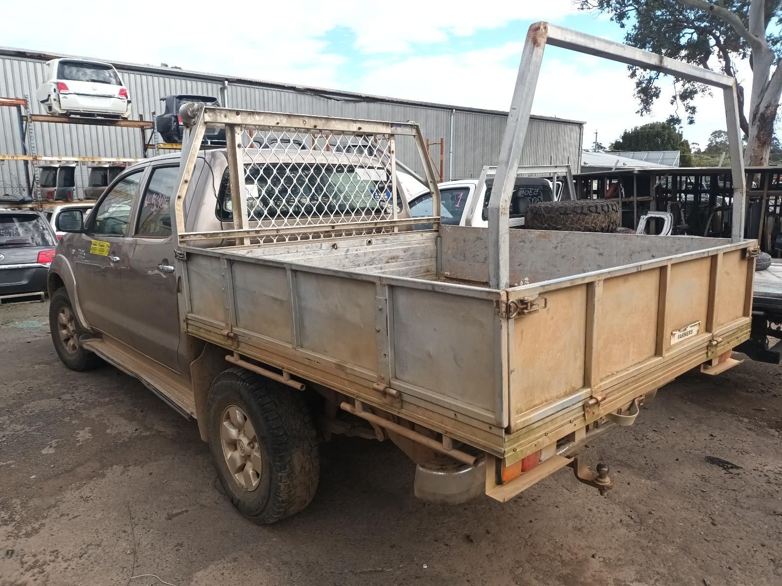 W-5304 TOYOTA HILUX KUN26 1KD-FTV 4WD AUTOMATIC DUAL CAB 2005