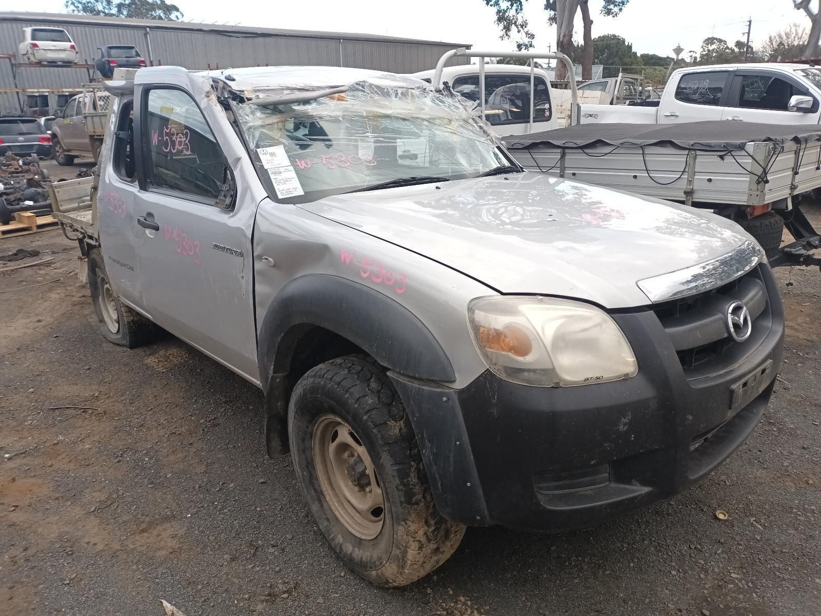 W-5303 MAZDA BT50 DIESEL 4WD MANUAL EXTRA CAB 3.0L 2008