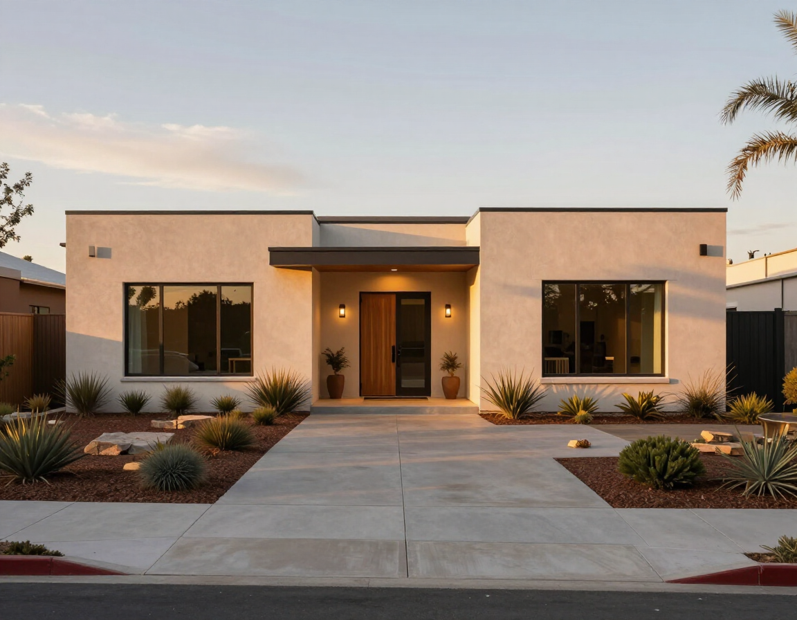 Completed custom structure exterior