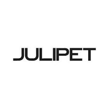 Logo JULIPET in nero, carattere sans-serif.