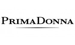 Logo della collezione Primadonna con icona a forma di stella sopra la scritta