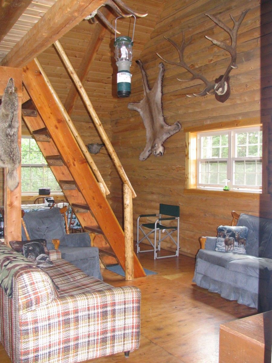 A peek inside the cabin