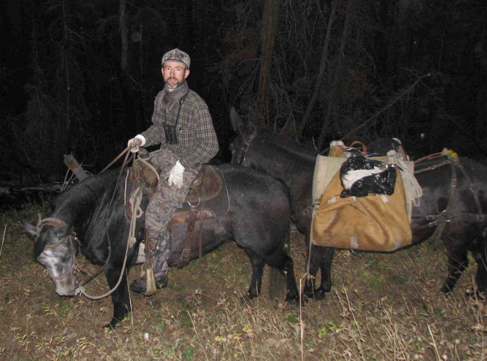 I can't believe we bagged a goat!