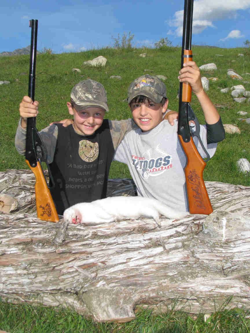 Zander and cousin Todd